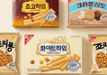 크라운제과 레트로 6종 과자 세트