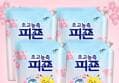 피죤 체리블라썸 초고농축 1.3L 4개