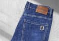 Black Eagle Stretch Straight-Fit Denim Pants