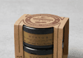 Status Coffee Car Air Freshener Hazelnut 2P