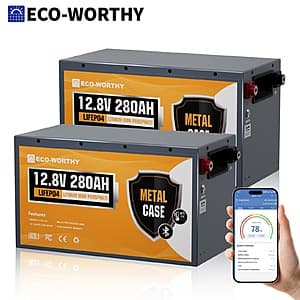 ECO-WORTHY 12V 280Ah LiFePO4