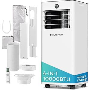 HAUSHOF 10000BTU Portable AC