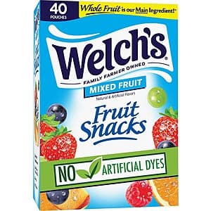 Welch's Mixed Fruit Snacks