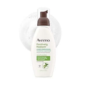 Aveeno 클리어 컴플렉션 폼 클렌저