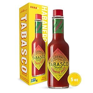 TABASCO Habanero Sauce 5oz