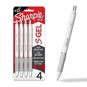 Sharpie S-Gel 젤펜 4개