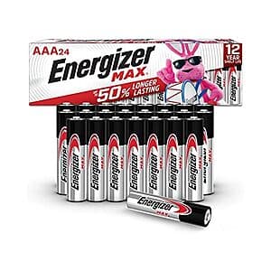 Energizer Max AAA 24-Pack