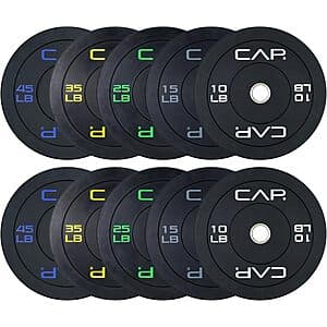 260-Lbs Olympic Bumper Plate