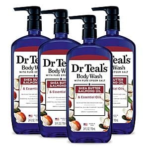 Dr Teal's 바디워시 4팩