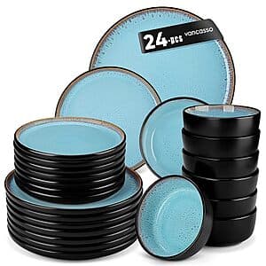 vancasso AMBER 24-Pc Stoneware Dinnerware Set for 8