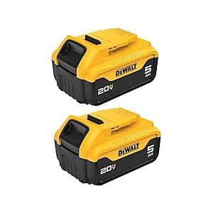 DeWALT DCB205 20V 5Ah 배터리 2팩