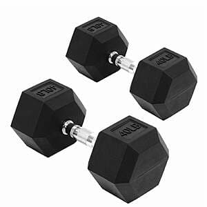 Flexwave 헥스 덤벨 40lb 페어