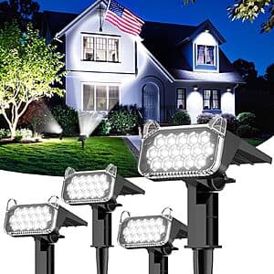 TuyLuxe Solar LED Spotlight