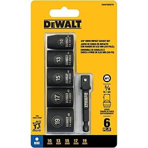 DeWALT 임팩트 소켓 세트