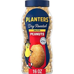 Planters Dry Roasted Peanuts