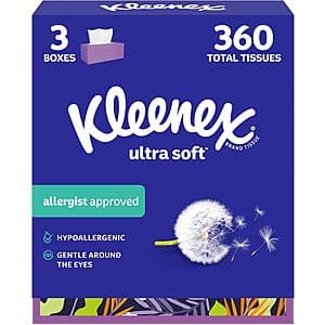 Kleenex Ultra Soft 3-Ply