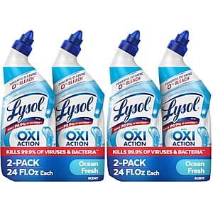 Lysol 화장실 클리너 젤 4팩