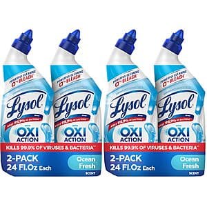 Lysol 타일 Bowl Cleaner 4-Pack
