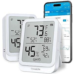 GoveeLife H5104 온습도계 2pk