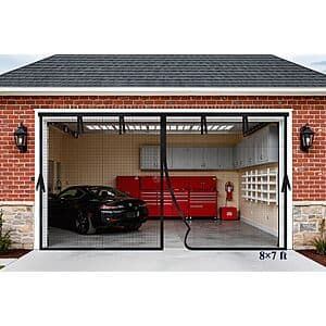 Kitsure 차고 도어 스크린 16×7