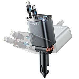 LISEN 75W 차량 충전기