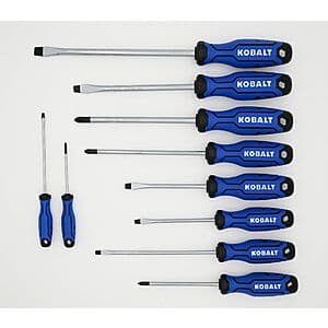 Kobalt 매그네틱 드라이버 10pcs