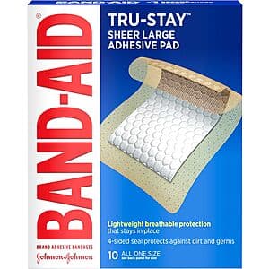 Band-Aid Tru-Stay Sheer
