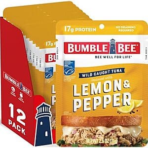 Bumble Bee 와일드 컷 참치 포켓