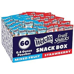 Welch's Fruit Snack 60팩
