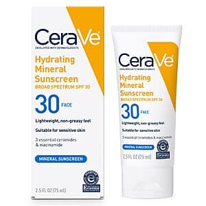 CeraVe 미네랄 선스크린 SPF 30
