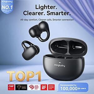 Kinglucky Open-Ear Bluetooth