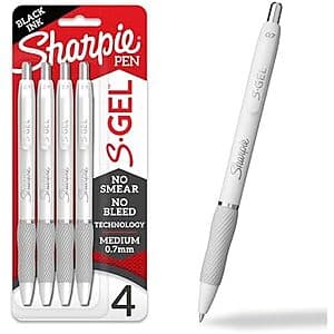 Sharpie S-Gel 젤펜 4개