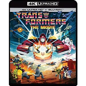 The Transformers: The Movie 4K UHD + Blu-ray