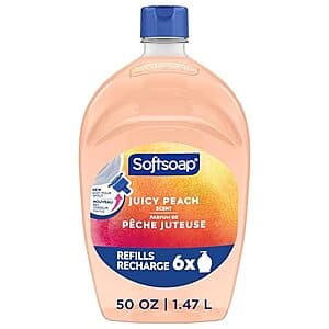 Softsoap 핸드소프 리필 복숭아향 50oz