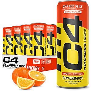 C4 제로슈가 에너지드링크 12캔 12oz