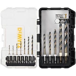 DeWALT 12-Piece Drill Bit