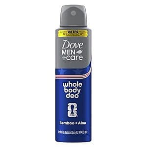 Dove Men 알루미늄 프리 바디 스프레이