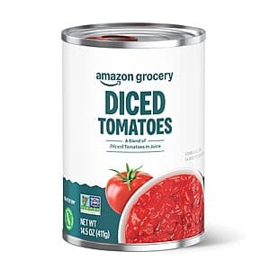 Amazon Fresh Diced Canned
