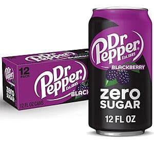 Dr Pepper 블랙베리 제로슈가 3팩