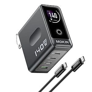 MOKiN 140W GaN 4-Port USB-C