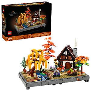 LEGO Icons Autumn Cottage Garden 1102 조립 세트 $85 + 무료 배송