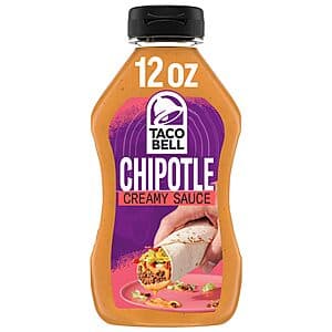 Taco Bell 크리미 치폴레 소스