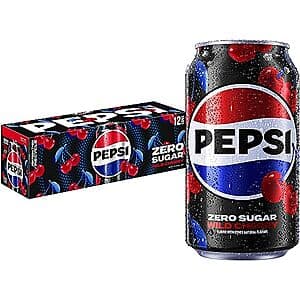 Pepsi Zero Sugar Wild Cherry