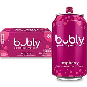Bubly 라스베리 탄산水 8-Pack 12oz