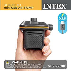 Intex Mini USB Air Pump 3