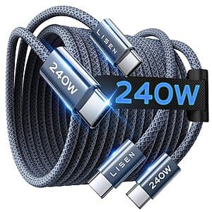 LISEN 240W USB-C to USB-C 2