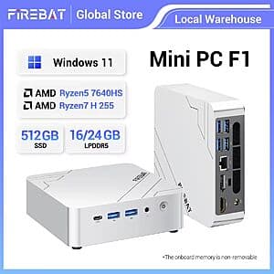 Firebat F1 Mini PC 512GB