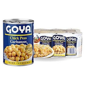 Goya Chick Peas 15.5oz 8pk