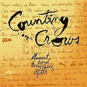 Counting Crows August And Everything After (2LP 바이닐) $26.60