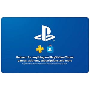Sony PS Store eGift Card